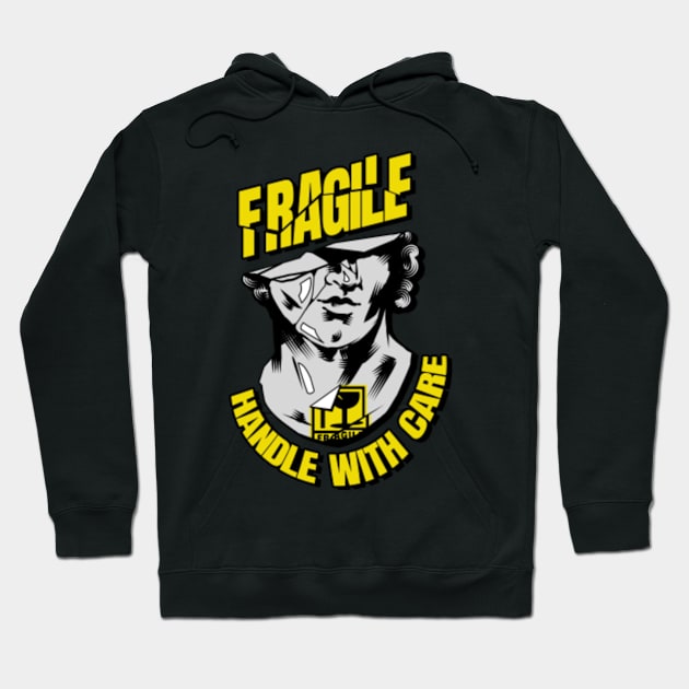 Fragile, Handle With Care! Hoodie by M n' Emz Studio